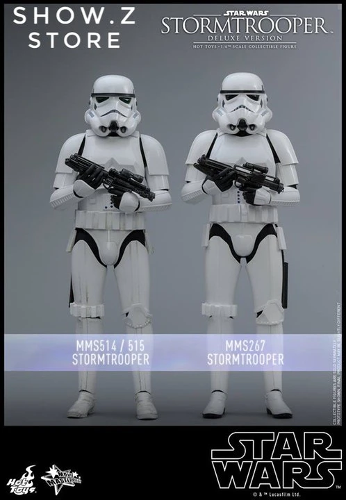 Hot Toys 1/6 Stormtrooper Storm Trooper MMS515 Star Wars Deluxe Version 5 Hot Toys 1/6 Stormtrooper Storm Trooper MMS515 Star Wars Deluxe Version - Image 5