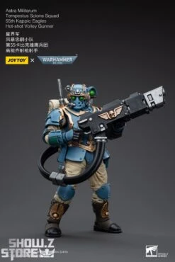 JoyToy Source 1/18 Warhammer 40K Astra Militarum Tempestus Scions Squad 55th Kappic Eagles Hot-Shot Volley Gunner -Toy Figure Store 01f3a48c18