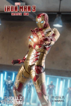 ZT Toys Marvel Licensed 1/10 Iron Man Mark 42 W/ LED -Toy Figure Store 02deb056da