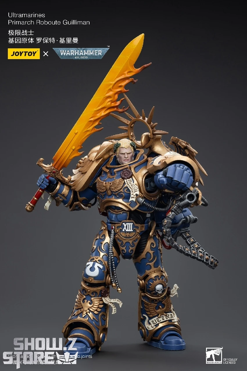 JoyToy Source 1/18 Warhammer 40K Ultramarines Primarch Roboute Guilliman 11 JoyToy Source 1/18 Warhammer 40K Ultramarines Primarch Roboute Guilliman - Image 11