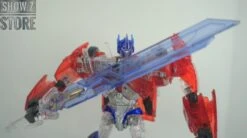 APC Toys APC-001 Attack Prime TFP Optimus Prime Clear Version W/ Black Wheels -Toy Figure Store 064519ac15