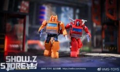 Magic Square MS-B01A Architect Inferno & MS-B02A Fire Extinguisher Grapple Metallic Color Version Set Of 2 -Toy Figure Store 0693df18dd