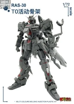 Rodams 1/72 RAS-30 RX-78GP03S Gundam Clear Version Model Kit -Toy Figure Store 06da2dfc3a 1