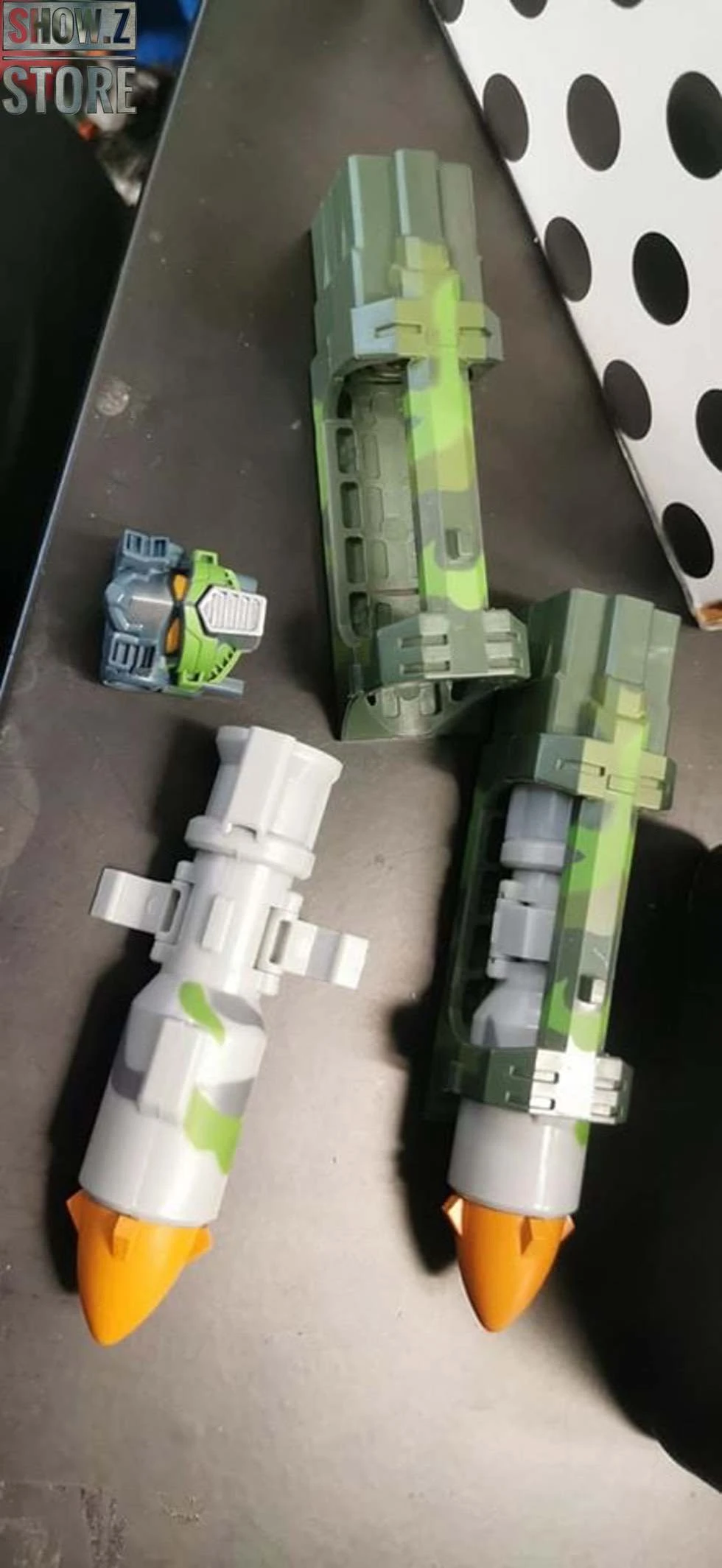 VISUAL Head Sculpt & Missiles Upgrade Kit For TFC STC-01B Supreme Tactical Commander Jungle Version 4 VISUAL Head Sculpt & Missiles Upgrade Kit For TFC STC-01B Supreme Tactical Commander Jungle Version - Image 4