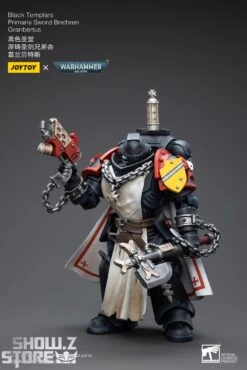 JoyToy Source 1/18 Warhammer 40K Black Templars Primaris Sword Brethren Granbertus -Toy Figure Store 07ab186dbf