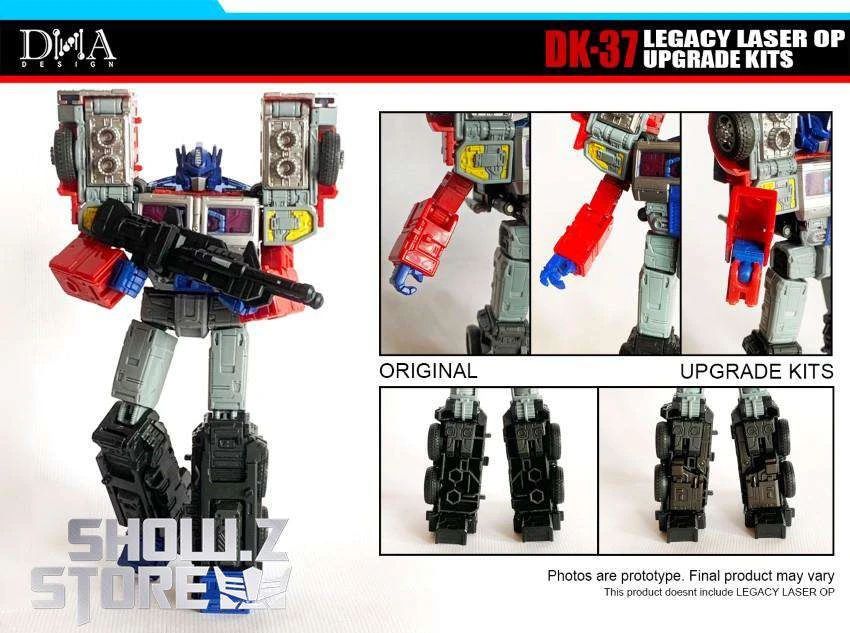 DNA Design DK-37 Upgrade Kit For Legacy Laser Optimus Prime G2 Version W/ Bonus 5 DNA Design DK-37 Upgrade Kit For Legacy Laser Optimus Prime G2 Version W/ Bonus - Image 5