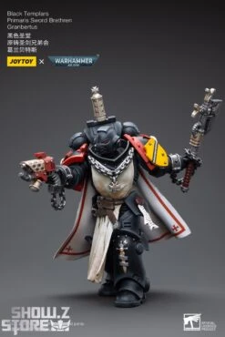 JoyToy Source 1/18 Warhammer 40K Black Templars Primaris Sword Brethren Granbertus -Toy Figure Store 08b7008142