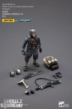 JoyToy Source 1/18 Warhammer 40K Death Korps Of Krieg Veteran Squad Sergeant -Toy Figure Store 095f712678