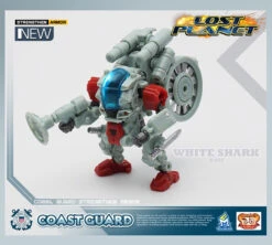 MechFansToys Lost Planet Coast Guard CG01 White Shark & CG02 Red Dragon 13 MechFansToys Lost Planet Coast Guard CG01 White Shark & CG02 Red Dragon -Toy Figure Store 0e7178ce9f
