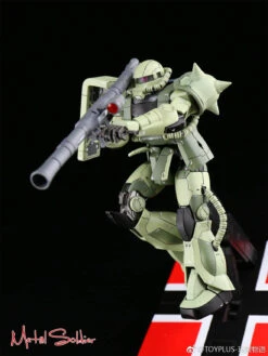 Metal Soldier 1/100 MS01 ZAKUII MS-01 MS-06 ZAKU2 Green Chogokin Metal Build -Toy Figure Store 11a423f9ce