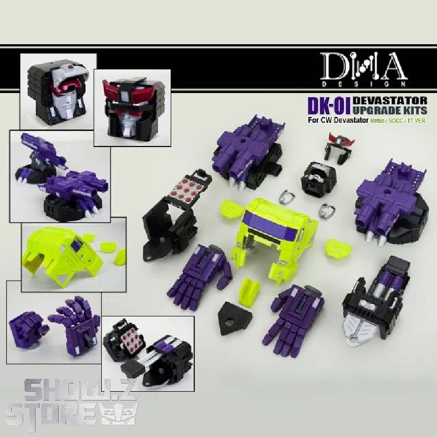 DNA Design DK-01 Upgrade Kits For CW Devastator 1 DNA Design DK-01 Upgrade Kits For CW Devastator
