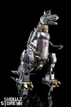 4th Party MP-08 King Grimlock Reximus Prime Oversized Stainless Steel Color Version -Toy Figure Store 14c2b4a415