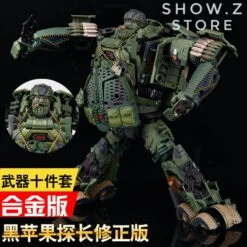 WeiJiang Wei Jiang WJ M02 M-02 Robot Force Hound Oversized Black Apple Alloy Modified Version -Toy Figure Store 16a4e12de2