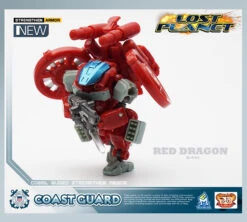 MechFansToys Lost Planet Coast Guard CG01 White Shark & CG02 Red Dragon 19 MechFansToys Lost Planet Coast Guard CG01 White Shark & CG02 Red Dragon -Toy Figure Store 17295b6757