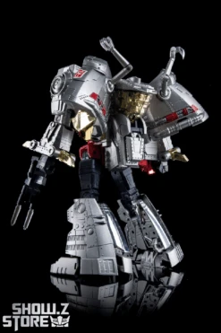 4th Party MP-08 King Grimlock Reximus Prime Oversized Stainless Steel Color Version -Toy Figure Store 178eac0b3d