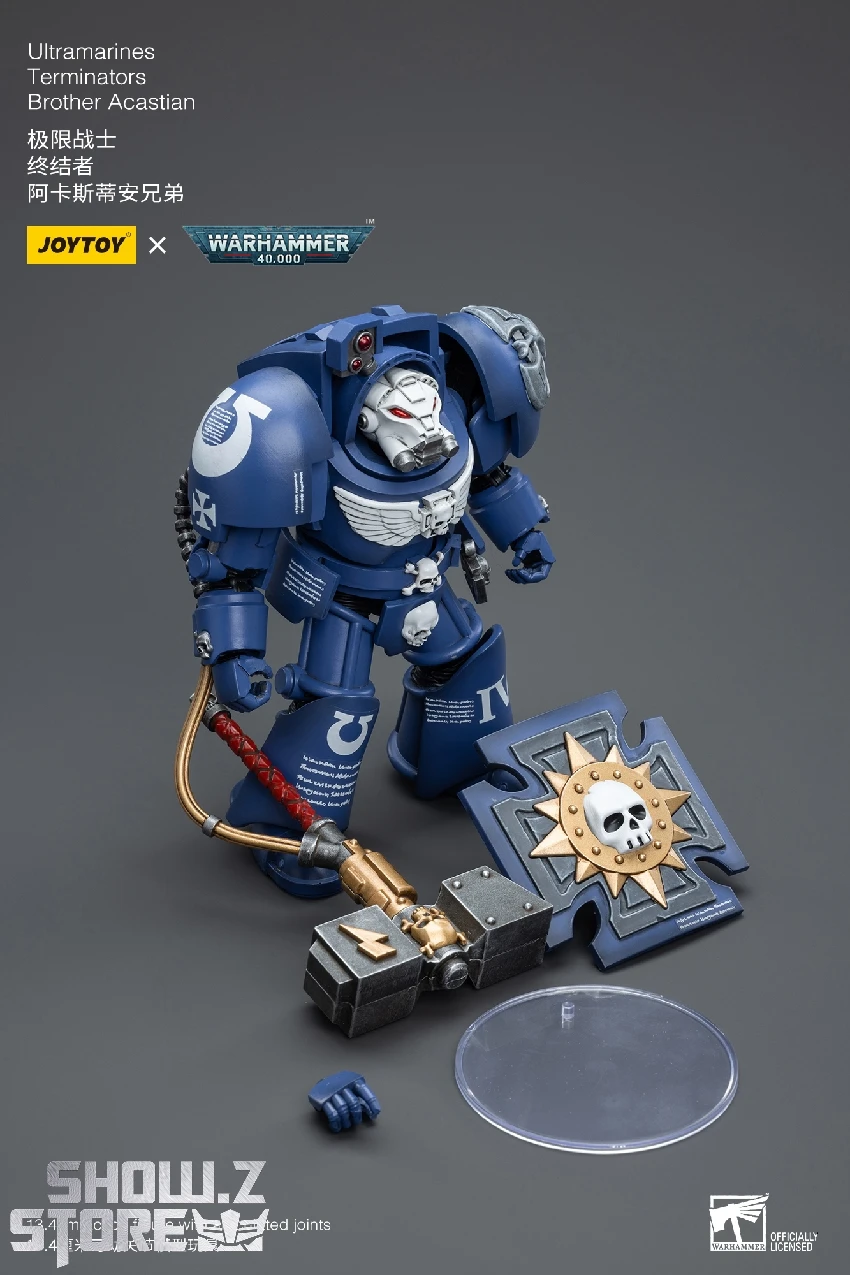 JoyToy Source 1/18 Warhammer 40K Ultramarines Terminators Brother Acastian 9 JoyToy Source 1/18 Warhammer 40K Ultramarines Terminators Brother Acastian - Image 9