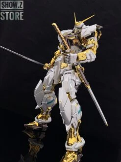 [SZ Custom] Nillson Work 1/60 MBF-P02 Gundam Astray Gold Frame W/ Electroplated Chrome Painting -Toy Figure Store 1a03b33122