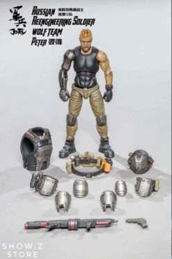 JoyToy Source Acid Rain 1/18 Russian Reengineering Soldier Wolf Team Set Of 3 Figures -Toy Figure Store 1ab68a5b79