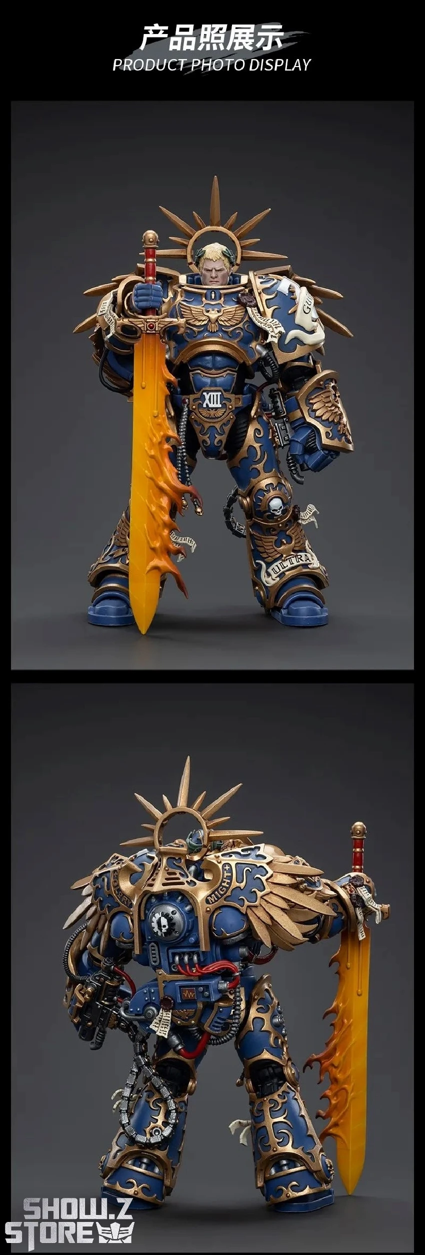 JoyToy Source 1/18 Warhammer 40K Ultramarines Primarch Roboute Guilliman 18 JoyToy Source 1/18 Warhammer 40K Ultramarines Primarch Roboute Guilliman - Image 18