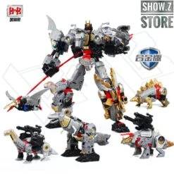 Black Mamba H6002-7B Robot Force Volcanicus Oversized Combiner Set Of 5 -Toy Figure Store 1ec5f89b11