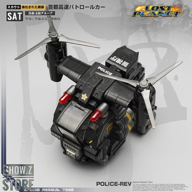 MechFansToys Mech Soul SAT-07 & SAT-08 Police & Police Rev Set Of 2 9 MechFansToys Mech Soul SAT-07 & SAT-08 Police & Police Rev Set Of 2 - Image 9