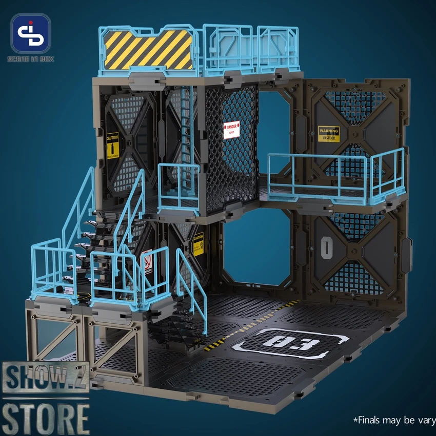 FreshRetro 1/18 1/24 SIB03 Scene In Box Fortifications-A Model Kit 2 FreshRetro 1/18 1/24 SIB03 Scene In Box Fortifications-A Model Kit - Image 2