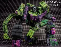 Toyworld TW TW-C07A TWC07A Constructor Devastator Cel Cell Shaded Standard Version Set Of 6 -Toy Figure Store 24863c294e