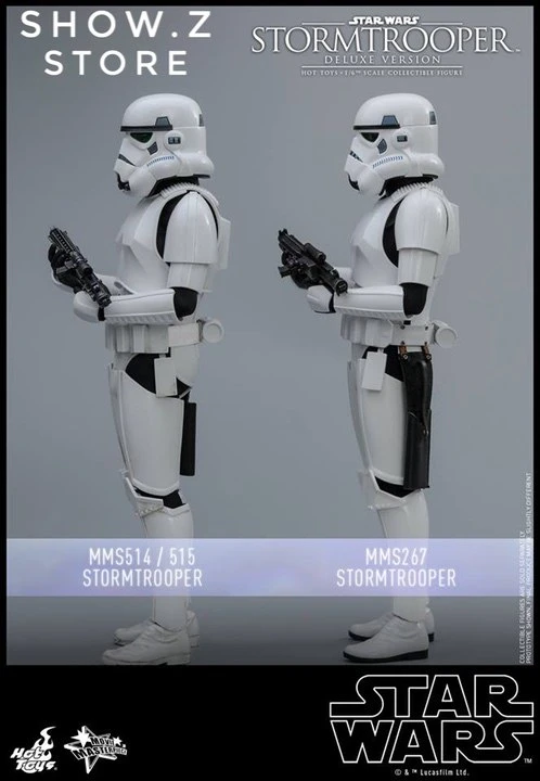 Hot Toys 1/6 Stormtrooper Storm Trooper MMS515 Star Wars Deluxe Version 9 Hot Toys 1/6 Stormtrooper Storm Trooper MMS515 Star Wars Deluxe Version - Image 9