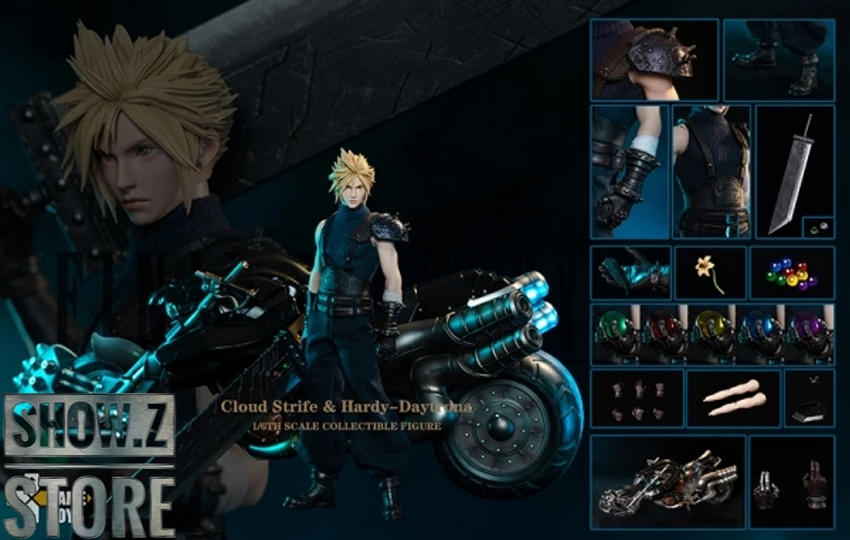 GameToys GT-002C 1/6 Cloud & Hardy Daytona Deluxe Version 8 GameToys GT-002C 1/6 Cloud & Hardy Daytona Deluxe Version - Image 8