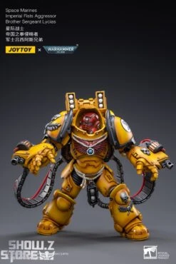 JoyToy Source 1/18 Warhammer 40K Imperial Fists Intercessors Brother Sergeant Lycias -Toy Figure Store 2c163518b8