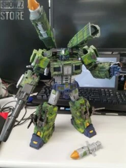 VISUAL Head Sculpt & Missiles Upgrade Kit For TFC STC-01B Supreme Tactical Commander Jungle Version 11 VISUAL Head Sculpt & Missiles Upgrade Kit For TFC STC-01B Supreme Tactical Commander Jungle Version -Toy Figure Store 2da948d067