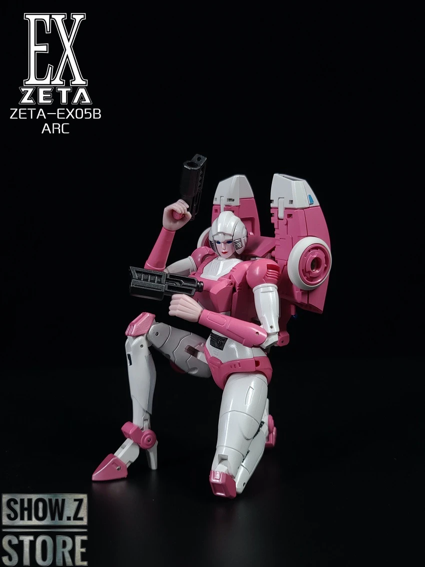 Zeta Toys EX-05B Arc Arcee Cartoon Color Version 6 Zeta Toys EX-05B Arc Arcee Cartoon Color Version - Image 6