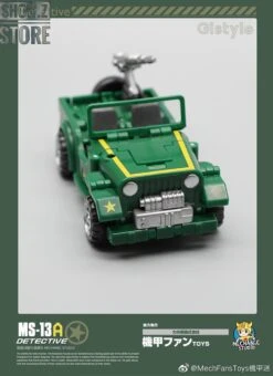 MechFansToys Mechanic Studio MS-13A Detective Hound Comic Color Version -Toy Figure Store 309dffab83