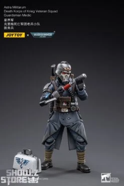 JoyToy Source 1/18 Warhammer 40K Death Korps Of Krieg Veteran Squad Guardsman Medic -Toy Figure Store 30f058c33c