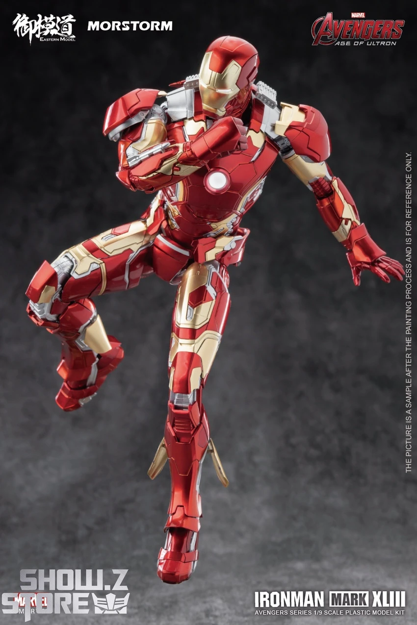 Eastern Model 1/9 Iron Man Mark 43 Pre-painted Model Kit 11 Eastern Model 1/9 Iron Man Mark 43 Pre-painted Model Kit - Image 11