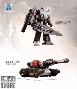 Aoyi Mech H6002-10B Megatron Oversized 14 Aoyi Mech H6002-10B Megatron Oversized -Toy Figure Store 3220f858ee