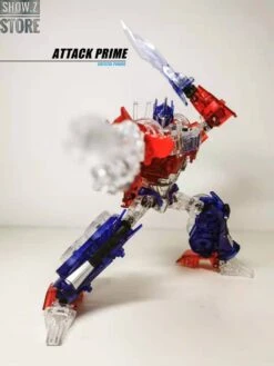 APC Toys APC-001 Attack Prime TFP Optimus Prime Clear Version W/ Clear Wheels 13 APC Toys APC-001 Attack Prime TFP Optimus Prime Clear Version W/ Clear Wheels -Toy Figure Store 3238f95f32