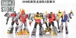 DX9 Toys War In Pocket Dinobots Set Of 5 (X18 Bumper, X19 Quaker, X20 Skyer, X21 Thorner, X22 Rager) -Toy Figure Store 33d0723a4c