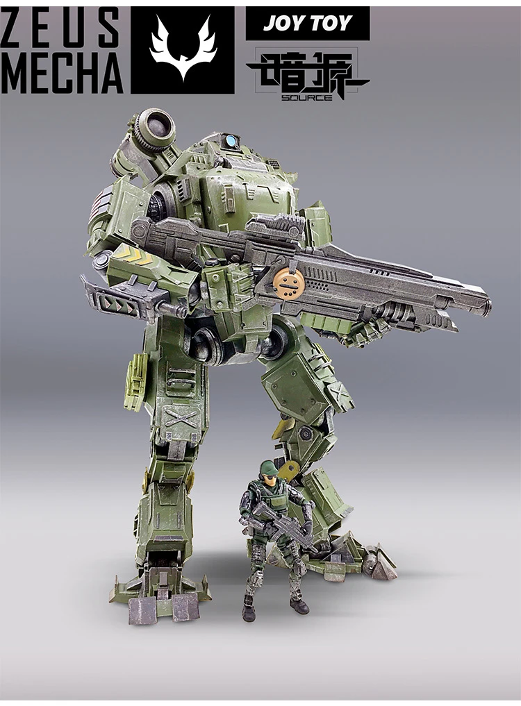 JoyToy Source Acid Rain UNF Zous Mecha Green Version 5 JoyToy Source Acid Rain UNF Zous Mecha Green Version - Image 5