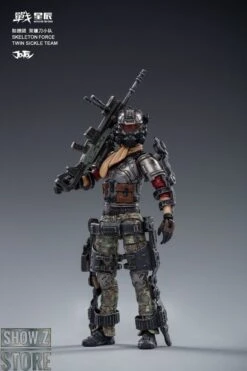 JoyToy Source 1/18 War Stars Skeleton Forces Double Sickle Squad & Helan Set Of 4 -Toy Figure Store 34d5186107