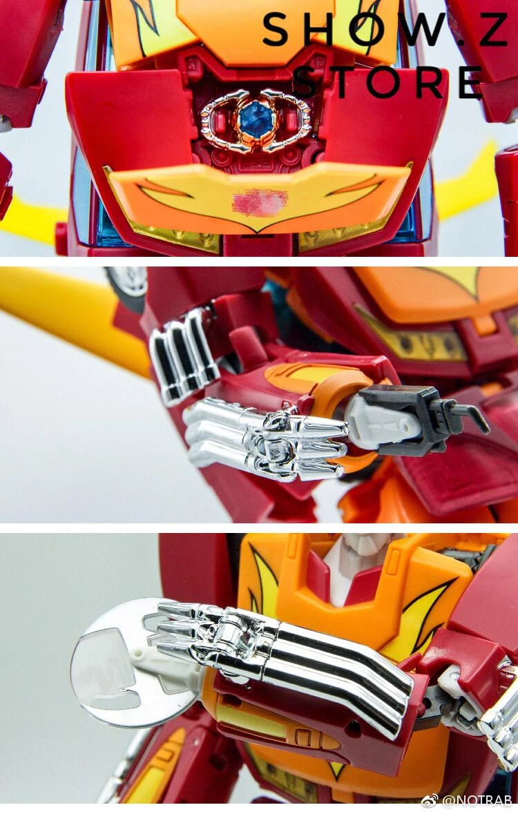 Takara Tomy Masterpiece MP-09 MP09 Rodimus Convoy Rodimus Prime Reissue W/ Coin 4 Takara Tomy Masterpiece MP-09 MP09 Rodimus Convoy Rodimus Prime Reissue W/ Coin - Image 4