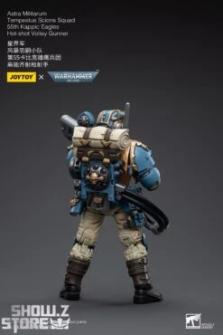 JoyToy Source 1/18 Warhammer 40K Astra Militarum Tempestus Scions Squad 55th Kappic Eagles Hot-Shot Volley Gunner -Toy Figure Store 3b35563a67