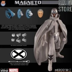 MEZCO Toyz One:12 Collective Magneto Marvel Now Edition -Toy Figure Store 3be1576215