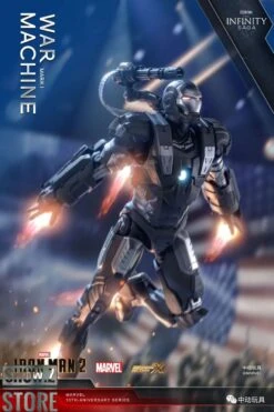 ZT Toys Marvel Licensed 1/10 Iron Man War Machine Armor Mark 1 -Toy Figure Store 3f0c896221