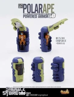 Forging Soul 1/60 AGS-28 Powered Armor Series Polar Ape 33 Forging Soul 1/60 AGS-28 Powered Armor Series Polar Ape -Toy Figure Store 3f6875f74f