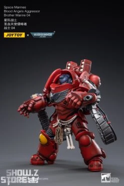 JoyToy Source 1/18 Warhammer 40K Blood Angels Intercessors Brother Marine 04 -Toy Figure Store 414b669498