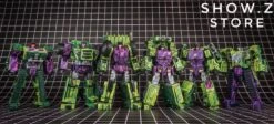 Toyworld TW TW-C07A TWC07A Constructor Devastator Cel Cell Shaded Deluxe Version Set Of 6 -Toy Figure Store 41de9957fe