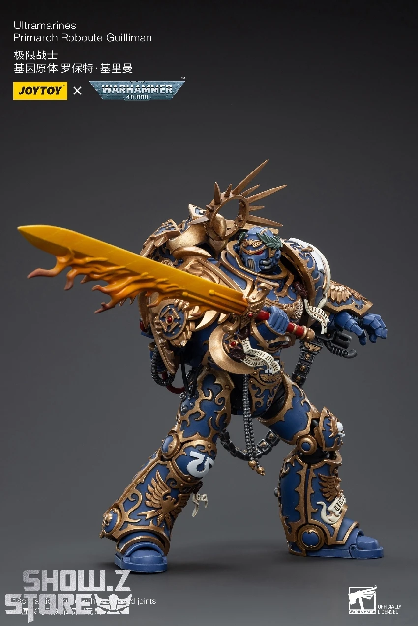 JoyToy Source 1/18 Warhammer 40K Ultramarines Primarch Roboute Guilliman 12 JoyToy Source 1/18 Warhammer 40K Ultramarines Primarch Roboute Guilliman - Image 12