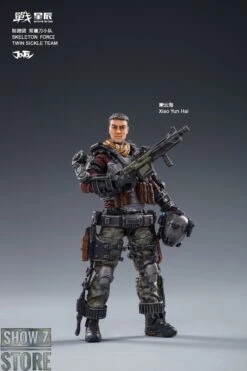 JoyToy Source 1/18 War Stars Skeleton Forces Double Sickle Squad & Helan Set Of 4 -Toy Figure Store 44f7b2b5a0