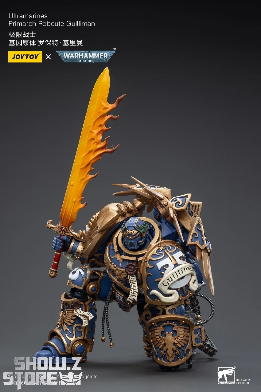 JoyToy Source 1/18 Warhammer 40K Ultramarines Primarch Roboute Guilliman 7 JoyToy Source 1/18 Warhammer 40K Ultramarines Primarch Roboute Guilliman - Image 7